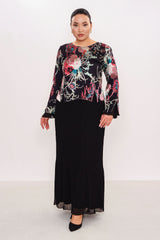 Ksas - Plus Size Dress (KSAS32340) - 8690202542792