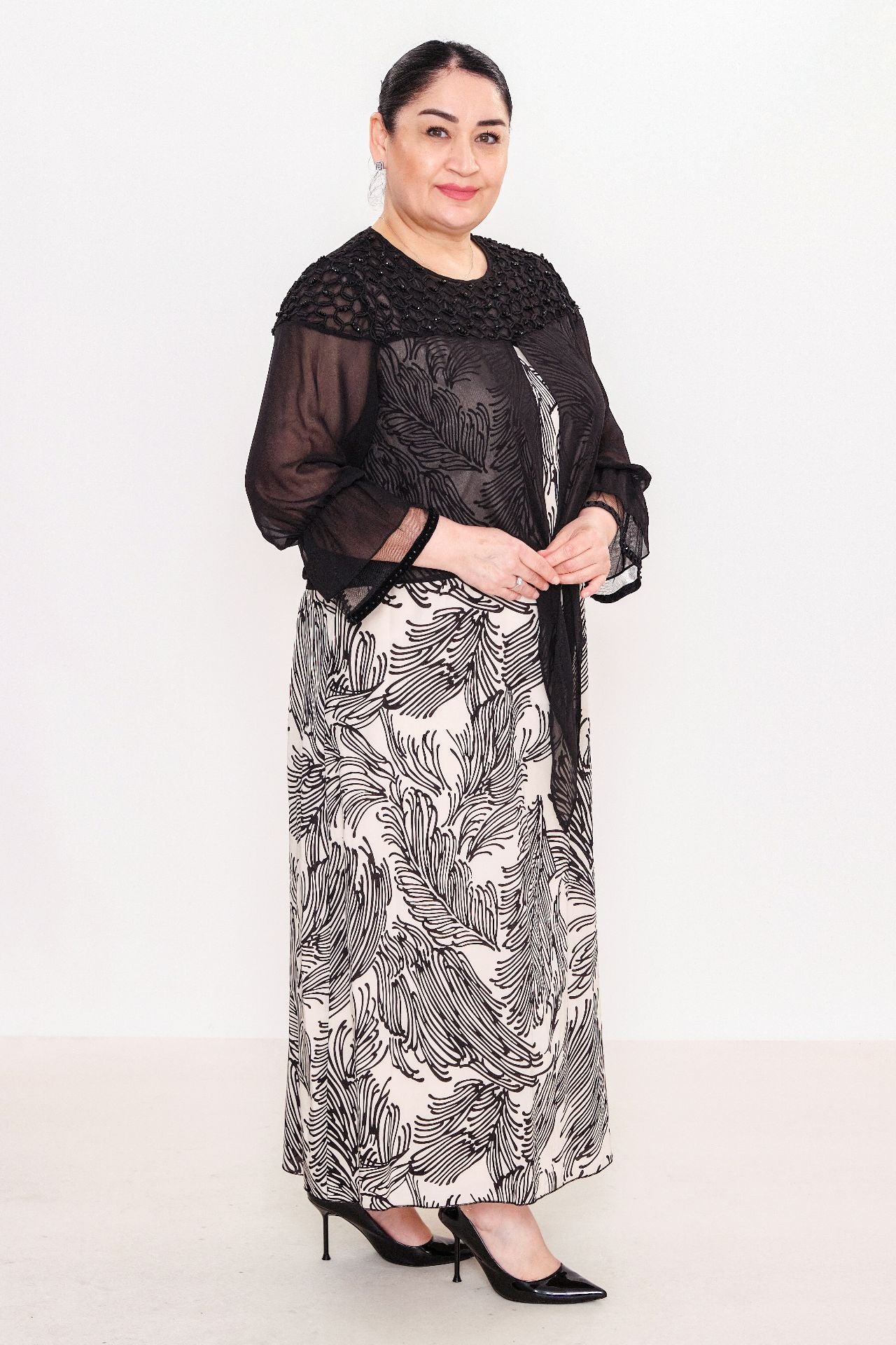 Ksas - Plus Size Suit (KSAS7078) - 8690202542853