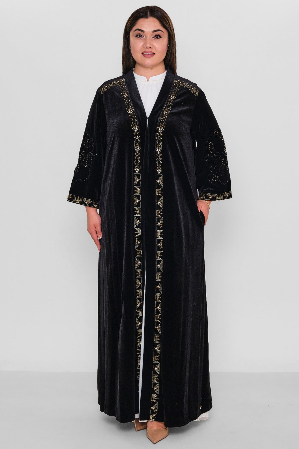 Ksas - Plus Size Cardigan (KSASEH-48) - 8690202542907
