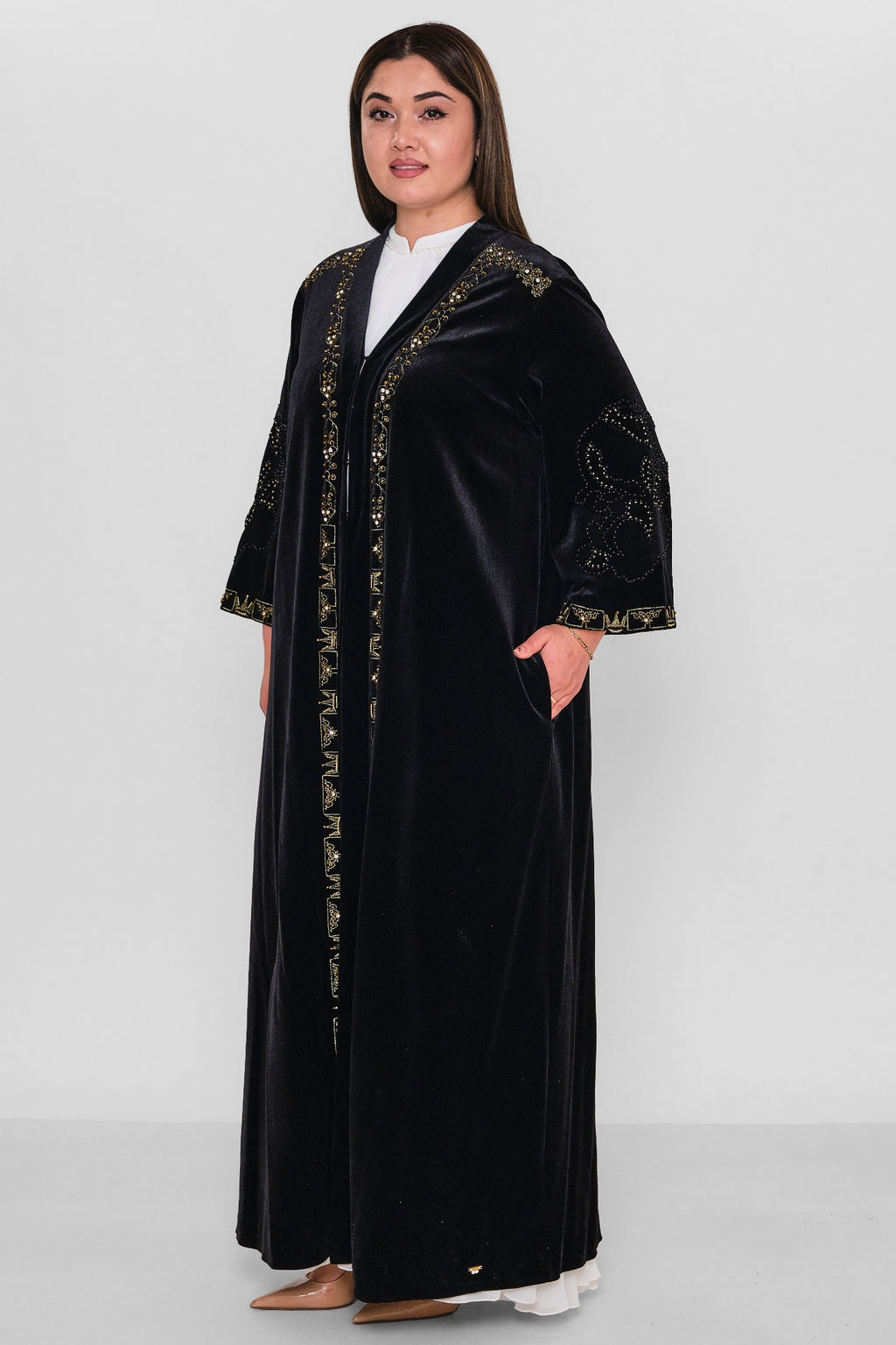 Ksas - Plus Size Cardigan (KSASEH-48) - 8690202542907