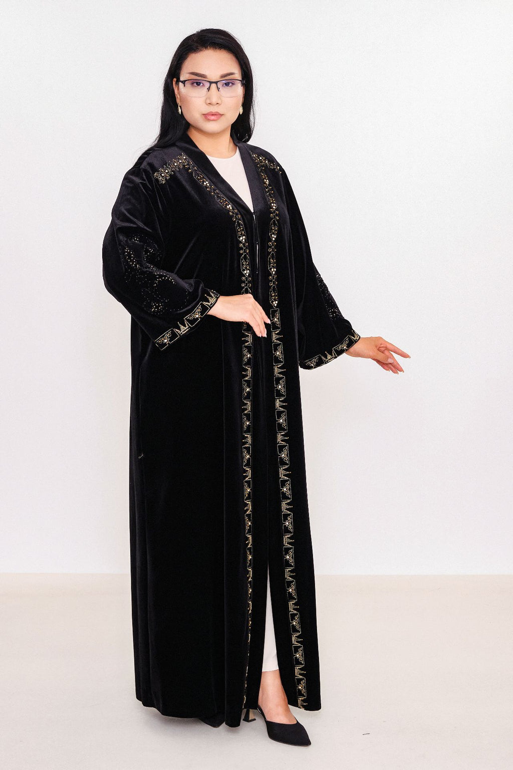 Ksas - Plus Size Cardigan (KSASEH-48-1) - 8690202542914