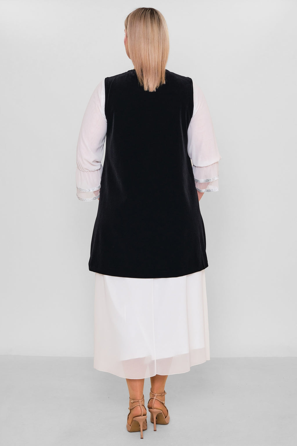 Ksas - Plus Size Cardigan (KSAS4037) - 8690202544611