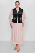Ksas - Plus Size Waistcoat (KSAS4131) - 8690202544666