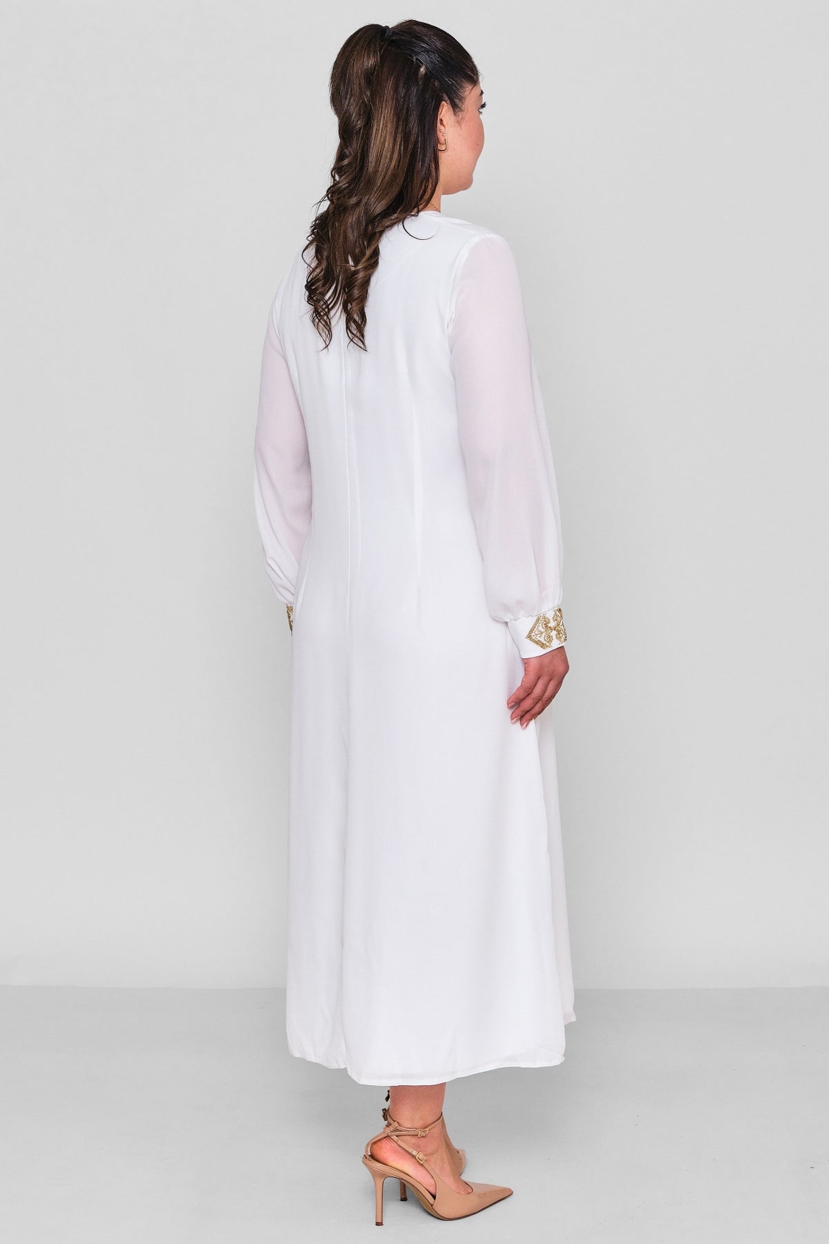 Ksas - Plus Size Dress (KSASEL-1007) - 8690202544697