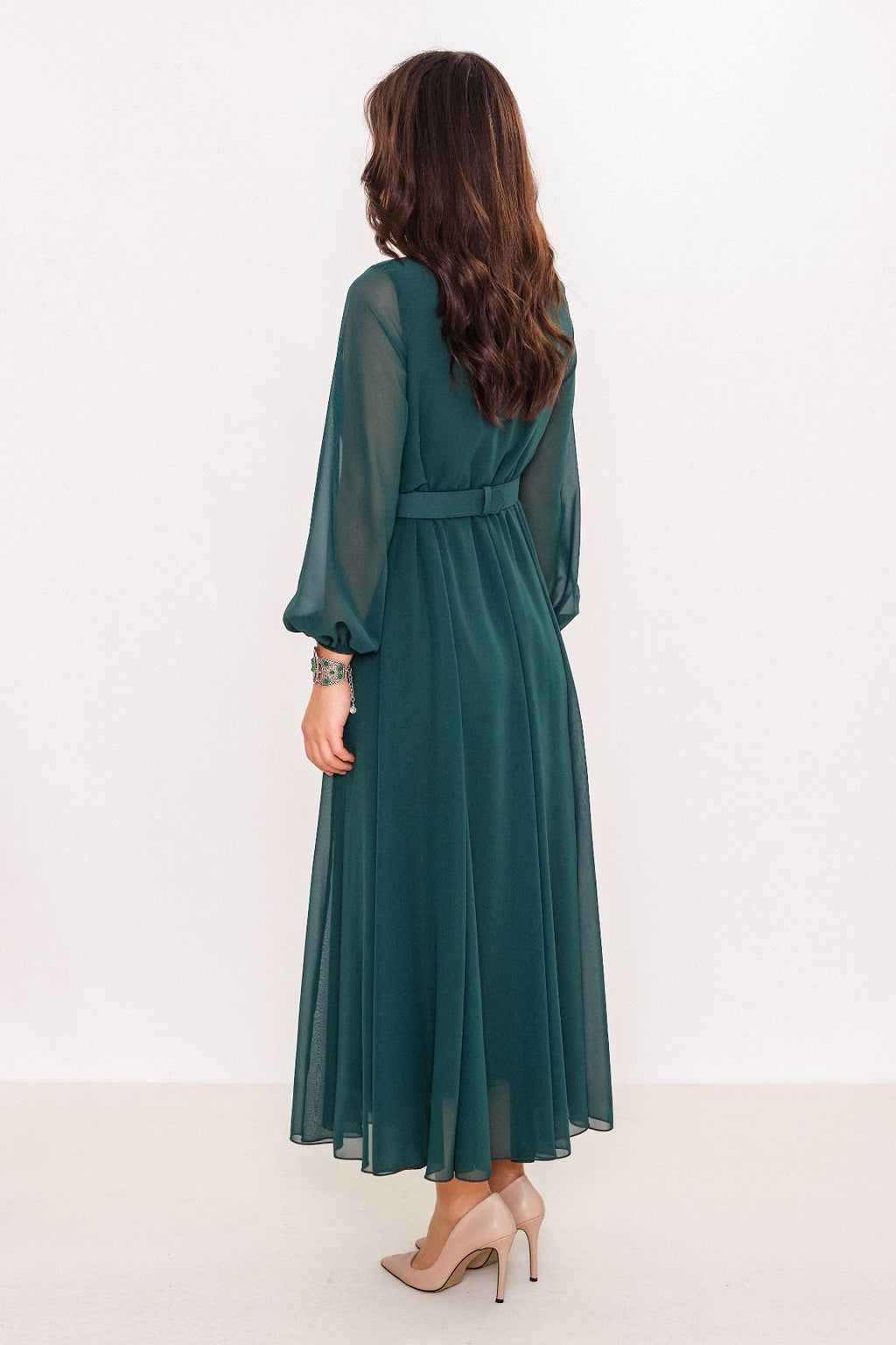 Ksas - Plus Size Dress (KSAS31980-K) - 8690202551992