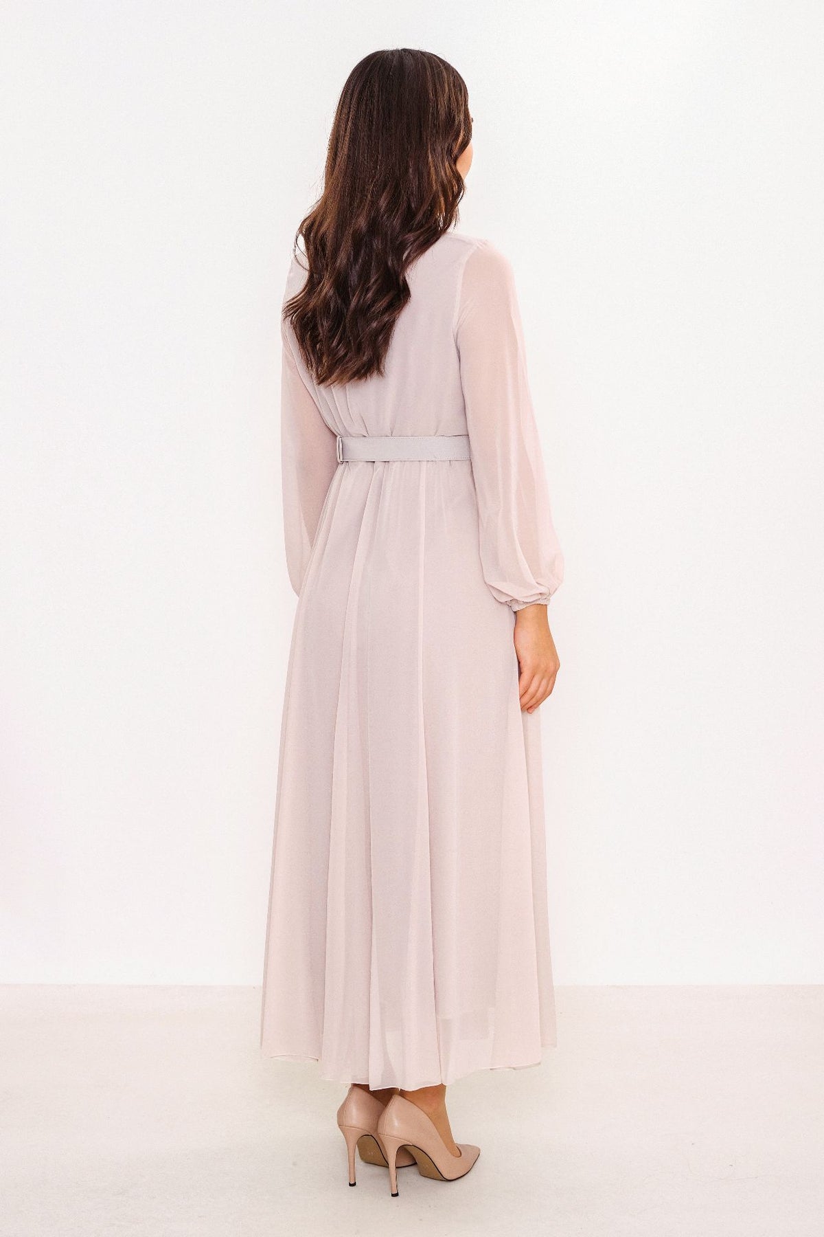 Ksas - Plus Size Dress (KSAS31980-K) - 8690202552005