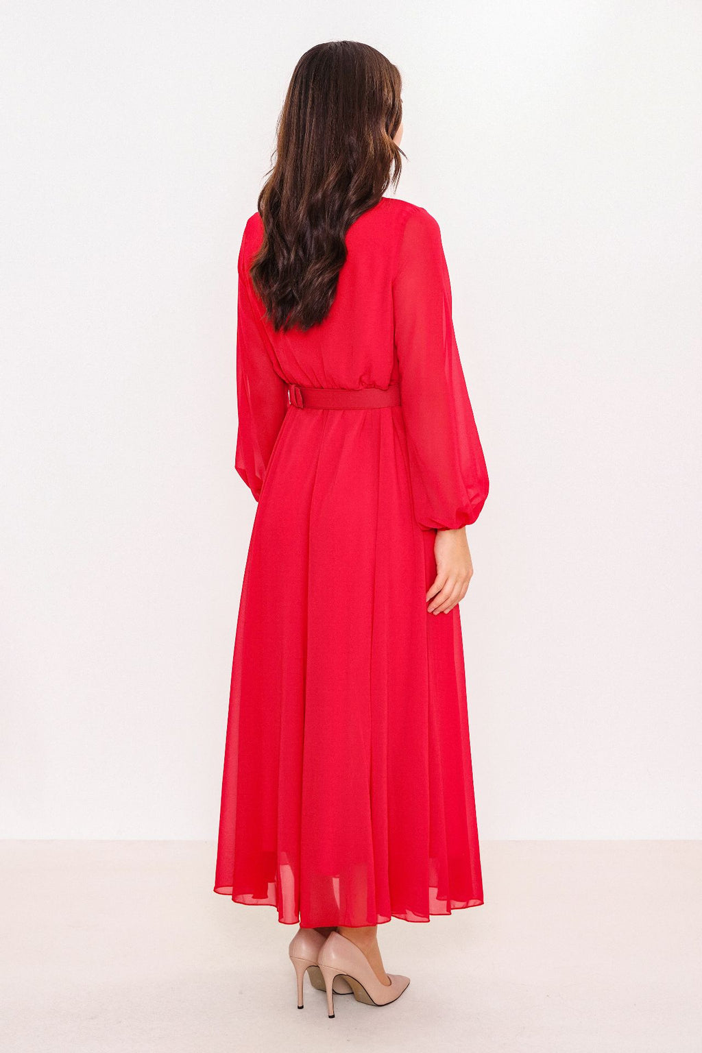 Ksas - Plus Size Dress (KSAS31980-K) - 8690202552012