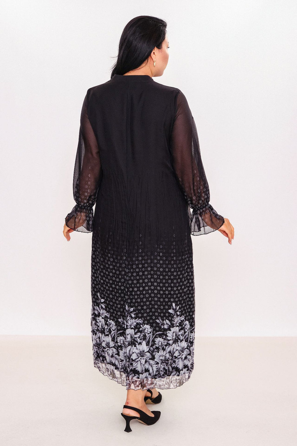 Ksas - Plus Size Dress (KSAS32341) - 8690202555440