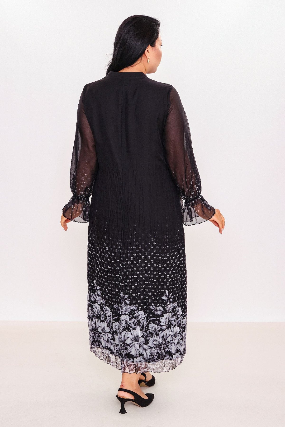 Ksas - Plus Size Dress (KSAS32341) - 8690202555440