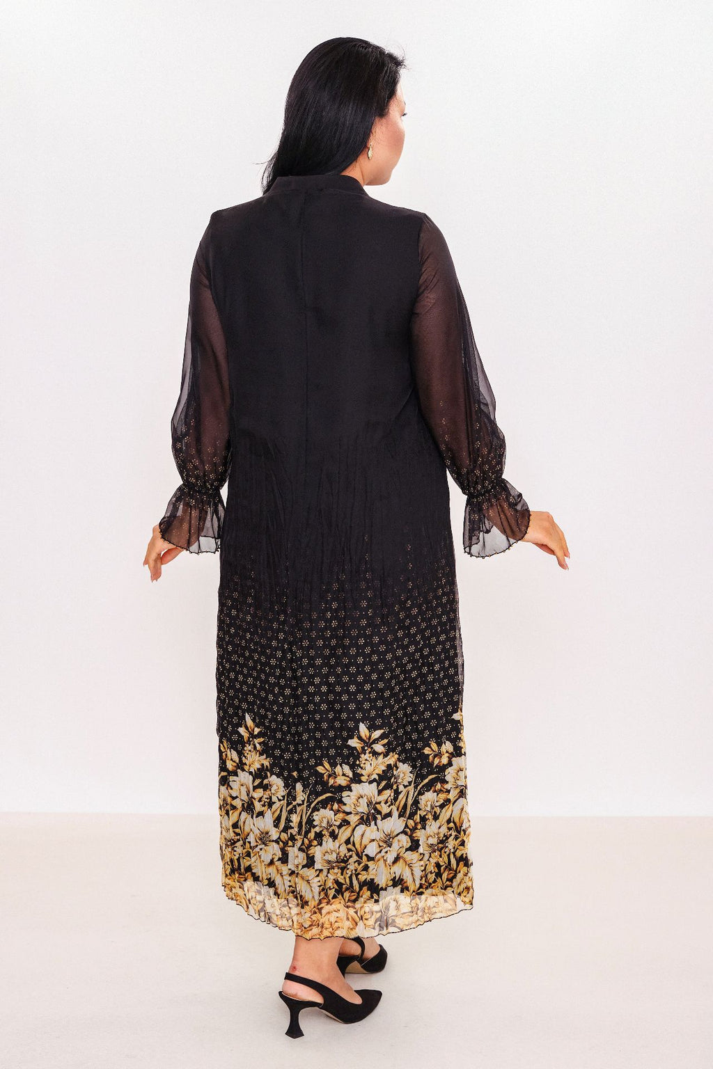 Ksas - Plus Size Dress (KSAS32341) - 8690202555457