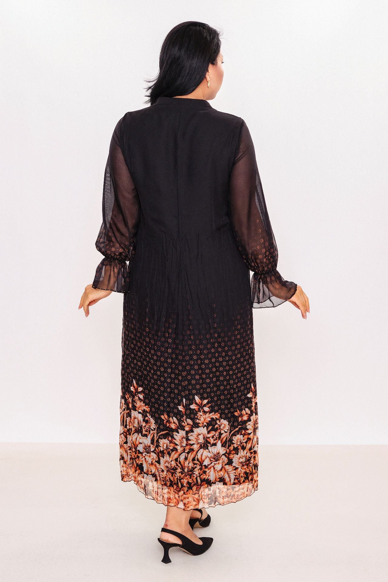 Ksas - Plus Size Dress (KSAS32341) - 8690202555464