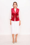 Ksas - Plus Size Cardigan (KSAS4131-K) - 8690202555488