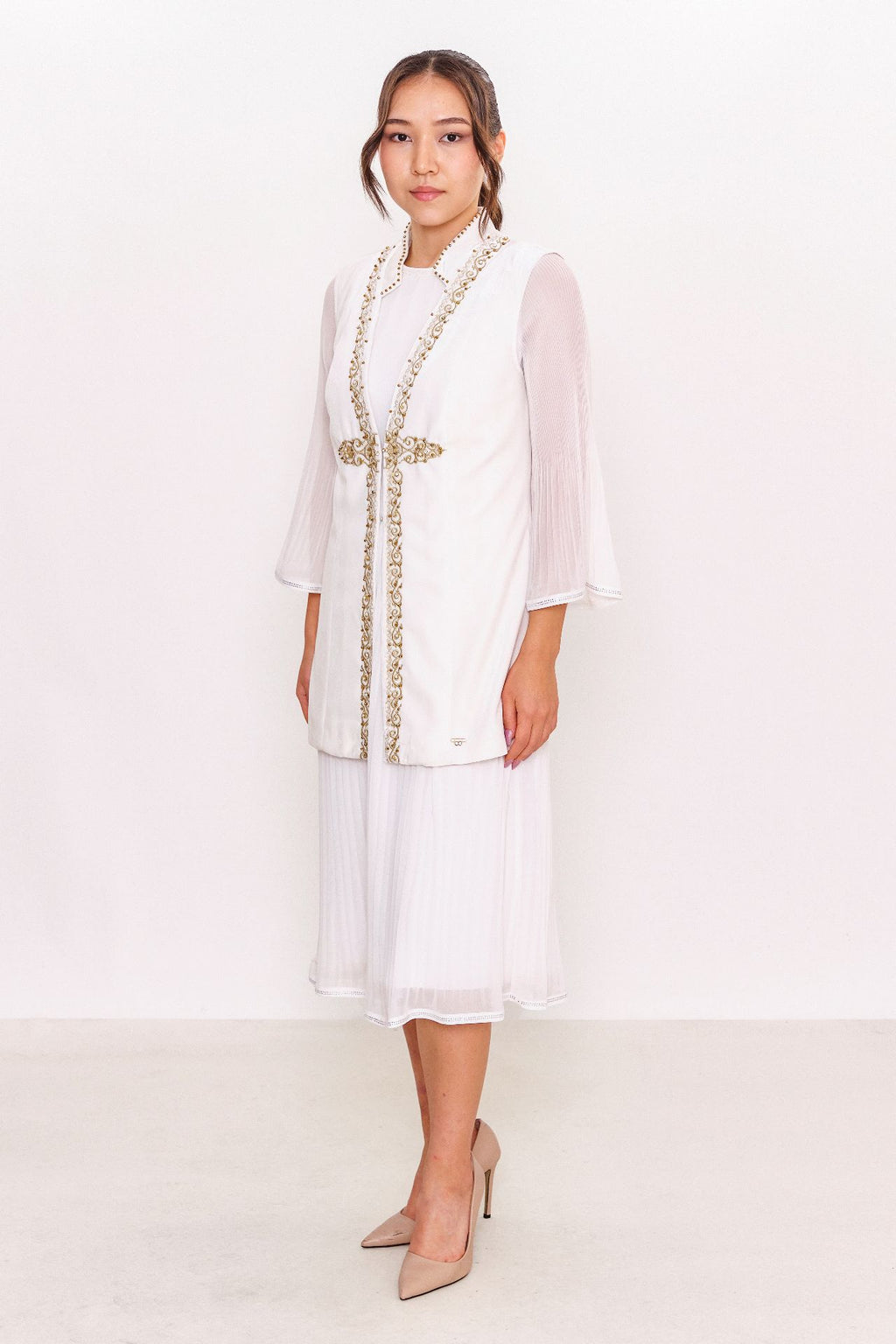 Ksas - Plus Size Waistcoat (KSAS4143-K) - 8690202555501