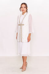 Ksas - Plus Size Waistcoat (KSAS4143-K) - 8690202555501