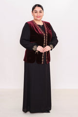 Ksas - Plus Size Waistcoat (KSAS4155) - 8690202555549