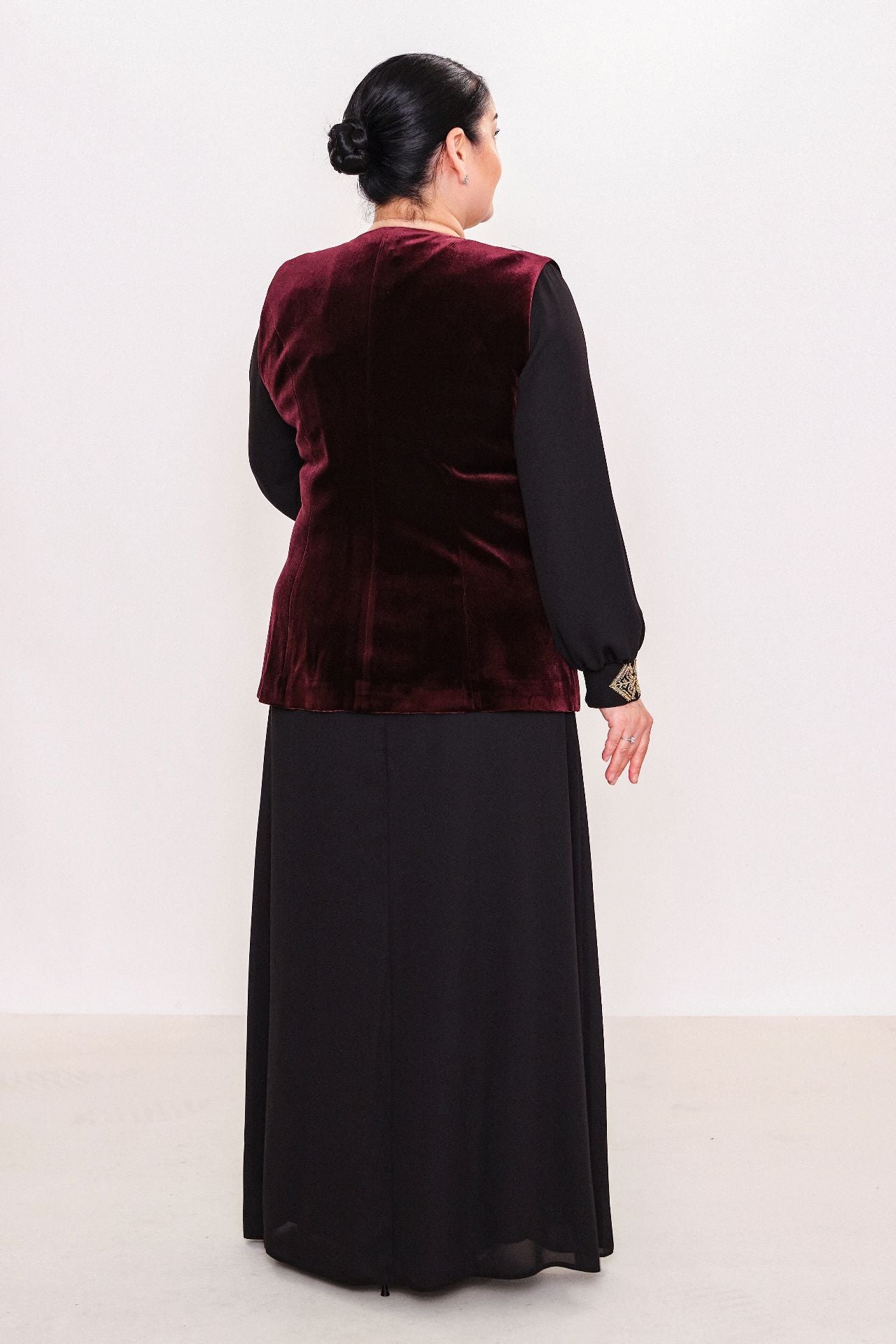 Ksas - Plus Size Waistcoat (KSAS4155) - 8690202555549