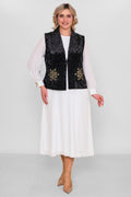 Ksas - Extended Plus Size Cardigan (KSAS4131-1) - 8690202560314